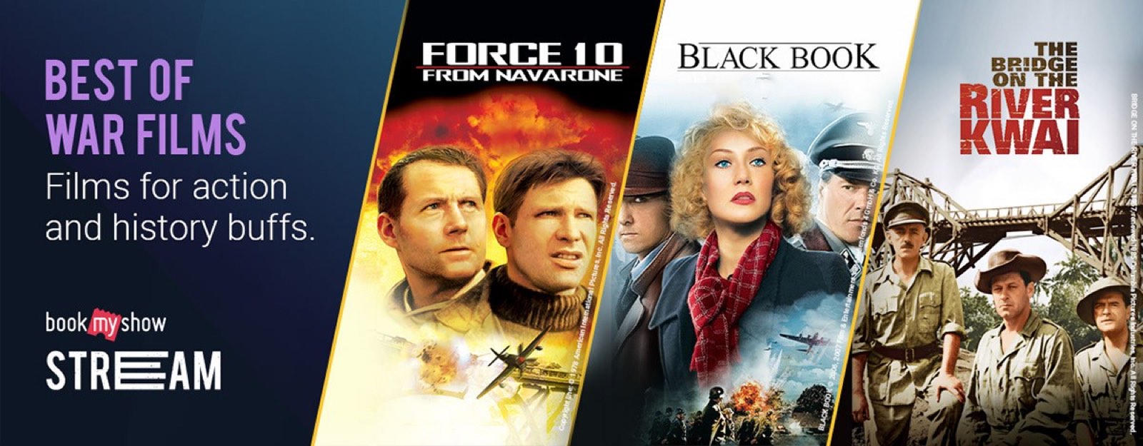 Best of war films — BMS Stream curation