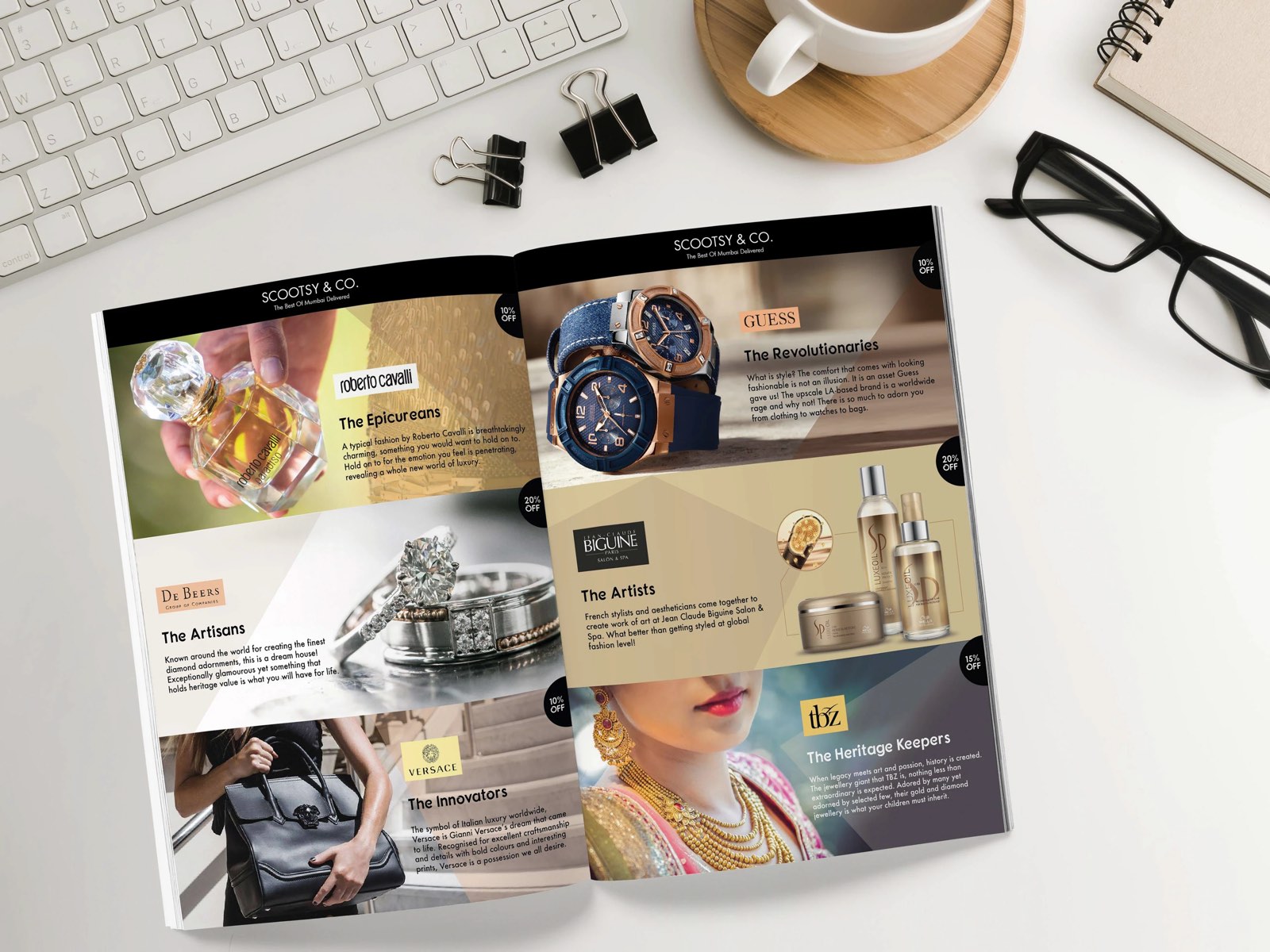 The SoBo Standard Magazine spread