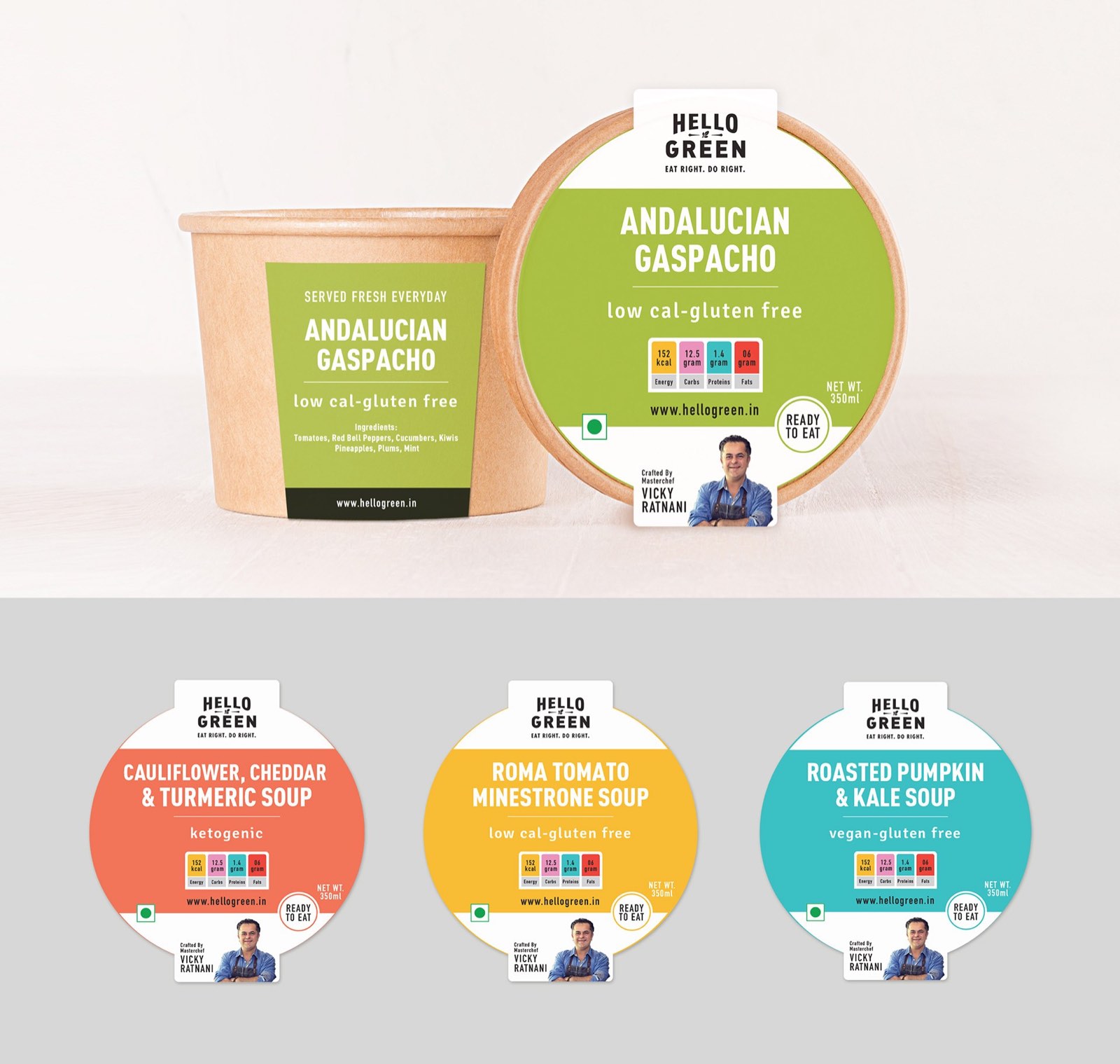 Hello Green packaging