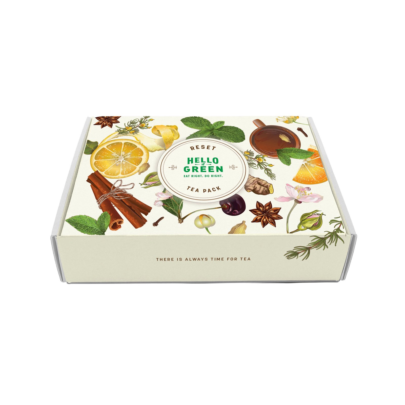 Hello Green packaging detail