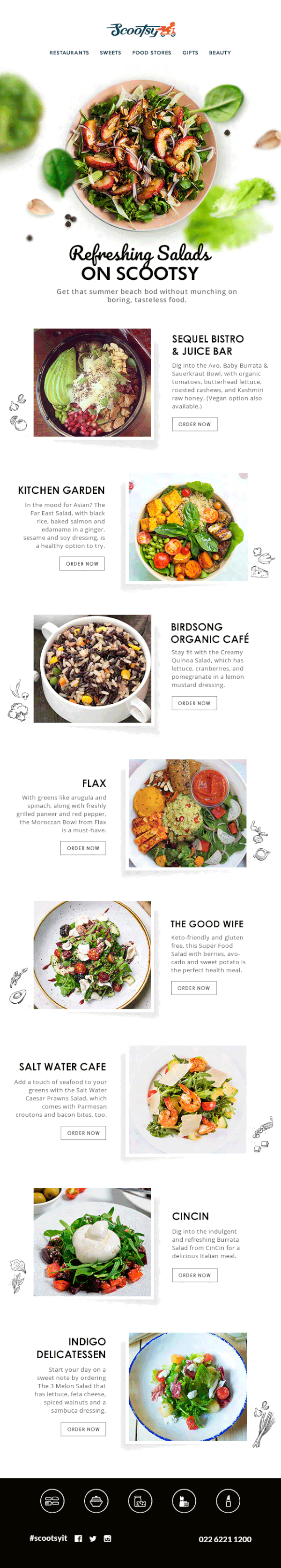 Animated mailer creative