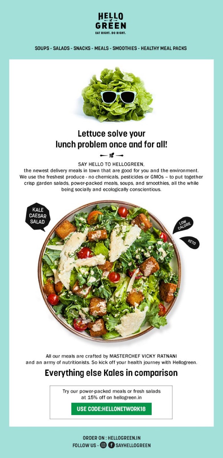 Category promotion mailer