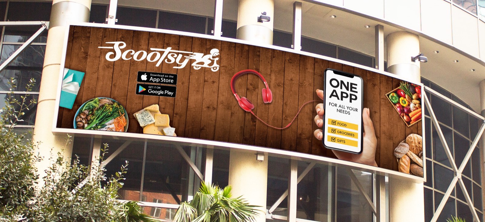 Scootsy outdoor placement