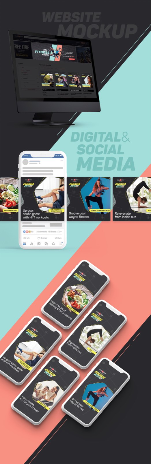 StayFit Live brand application